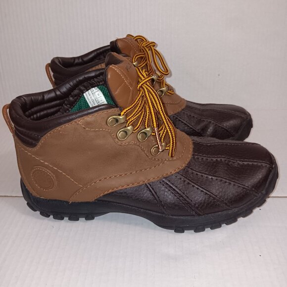 VINTAGE POLO SPORT RALPH LAUREN WINTER DUCK BOOTS - Picture 6 of 10